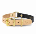 Beige & Sort Halsbånd - Petstudio.dk