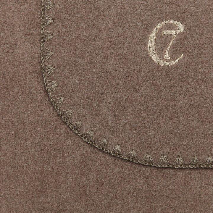 Fleece tæppe - brun - Petstudio.dk