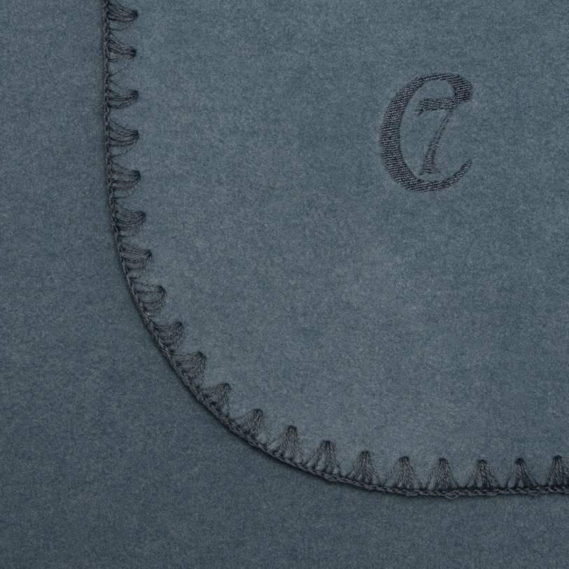 Fleece tæppe - Dove blue - Petstudio.dk