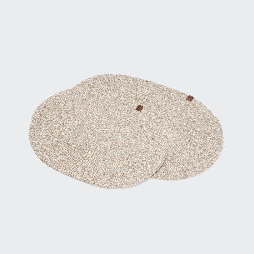 Fodermåtte - Jute Natur/Fløde - Petstudio.dk