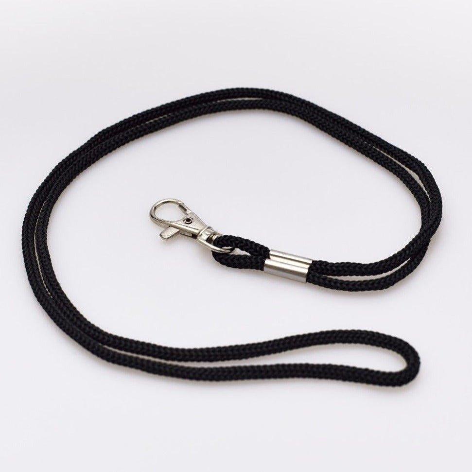 Sort Fløjtesnor - 104 - Petstudio.dk